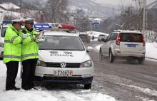 临渭区交警大队启用无人机查看危险路段路况