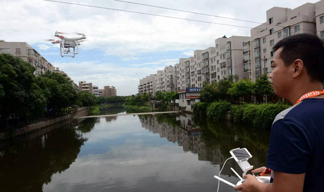 不留盲区和死角 德清全面推广无人机巡河