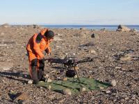 中国南极科考队用无人机做站址优化比选