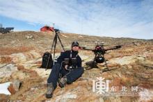 黑龙江省赴南极科考队员完成科考任务 开展六旋翼无人机倾斜摄影工作