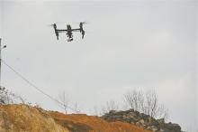 宁海利用无人机开展水土保持监管工作