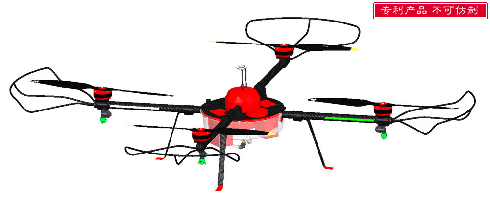 羽人 谷上飞®3WDM4-10四旋翼植保机