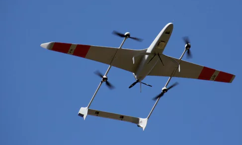 混合垂直起降固定翼无人机 飞行时间超两个小时