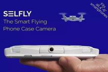 自拍不尴尬 能塞进手机壳的自拍无人机