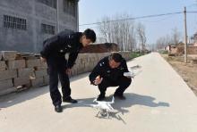 萧县警方：科技强警 无人机助力春季踏查铲毒