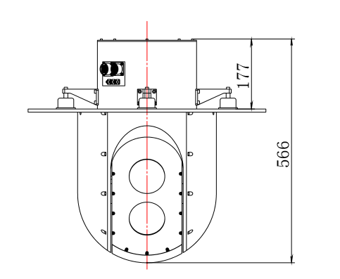 星网通®SCA350型大型光电吊舱
