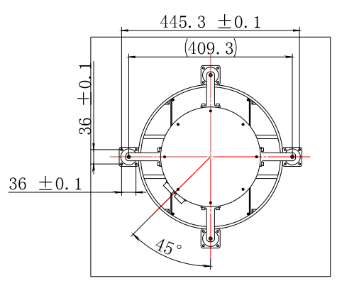星网通®SCA350型大型光电吊舱