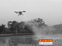 惠州春耕生产现场会农用无人机成“明星”