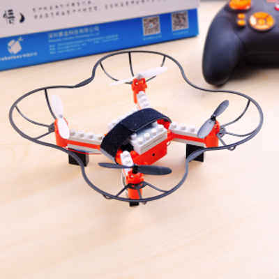 超赞的积木新玩法，创意搭建秒变飞行器