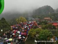 安州“春社踩桥”空中安保任务