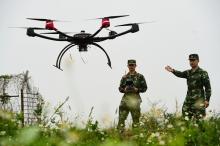 警营飞手陌生地域开展无人机训练