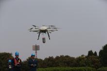 黑科技！无人机带“弹”巡逻防山火