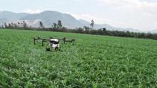 大疆农用无人机有安卓APP了 随时调整喷洒方案