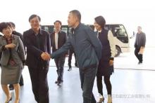 郑州市委常委、纪委书记周富强到三和航空工业公司参观考察