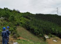 百色供电无人机助力光缆验收 确保线路安全运行