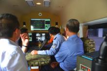 “空降兵”反无人机系统赴苏州公安局 现场演示