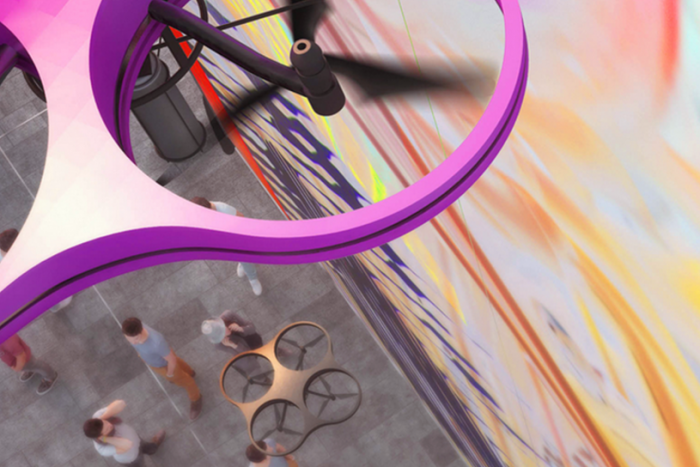 无人机还能怎么用？拿来创造涂鸦艺术品