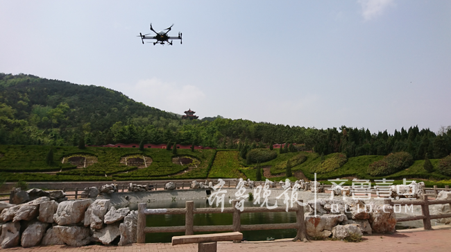 工业无人机亮相烟台，成智能安防利器森林防火标配