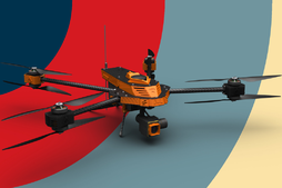 Airborne Drones FALCON 12KM DIRECT VISION FEED