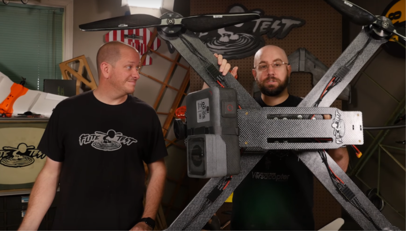 你见过没？世界上最大的穿越无人机！