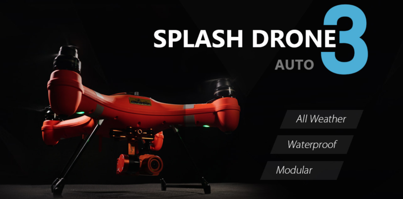 斯威普正式推出第三代防水无人机