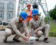 福州供电公司启用无人机巡线保障电网安全