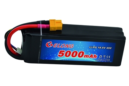 GL RC Li-PO 5000mAh 18.5V 45C