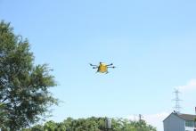 浙江安吉：23分钟！苏宁完成无人机送货首单测试