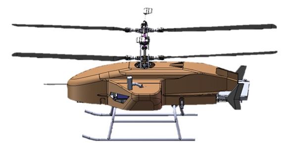 华翼星空 赛鹰260H共轴无人直升机
