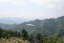 国网万源供电公司首次使用无人机对输电线路进行全线巡航