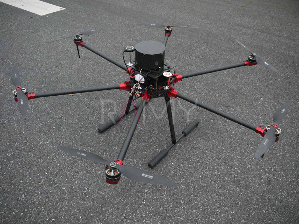 长航时60分钟定制六轴无人机飞行器 可挂喊话器 探照灯 投弹等