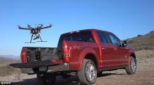 挑战激光雷达？福特用无人机给自驾汽车导航