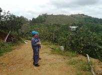 田阳供电无人机高效完成输电线路巡视