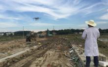 “岳阳造”无人机助力宁乡灾后防疫