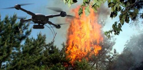 2017新型消防无人机 提升消防灭火救援力量