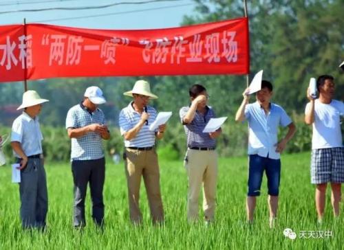 汉中城固，用无人机施肥！