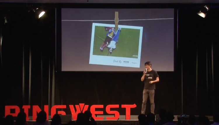 当这个从中国“飞来“的无人机悬浮在美国人面前，故事就有意思多了