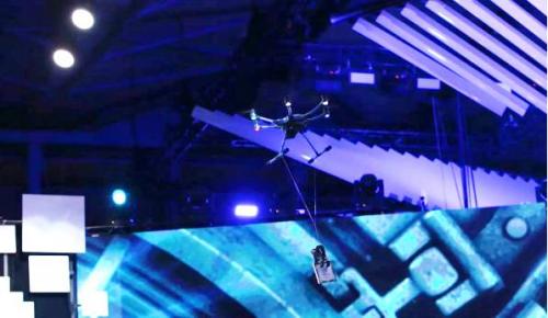 YUNEEC 台风H惊现 2017 China Joy“英特尔电竞狂欢夜”