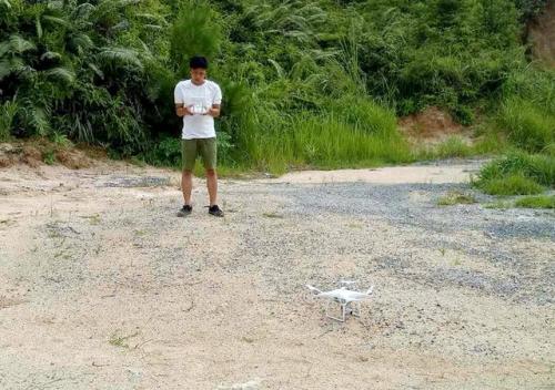 9台无人机助力英德白沙镇巡山防非法盗采稀土矿