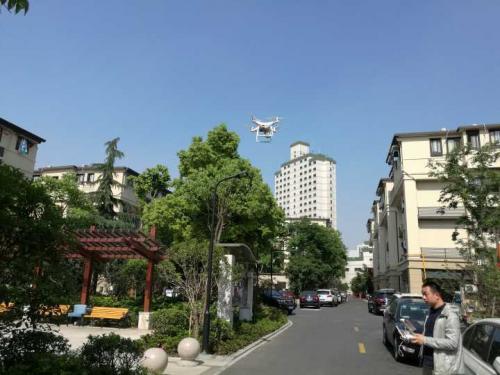 无人机互联网+ 杭州西湖区城中村整治用上高科技