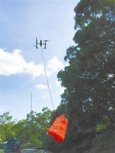 本月起珠海各区将配备无人机 救落水者不到1分钟