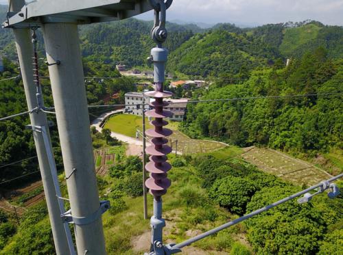 桂平供电局利用无人机巡线快速查找故障