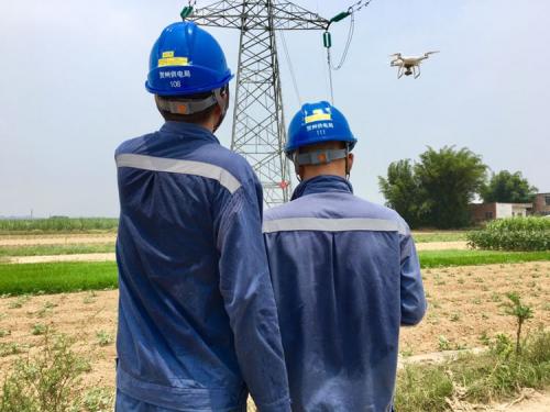 贺州供电局无人机巡检缩短客户停电时间