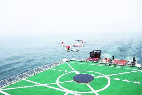 韩国测试可在舰船起降的倾转旋翼无人机