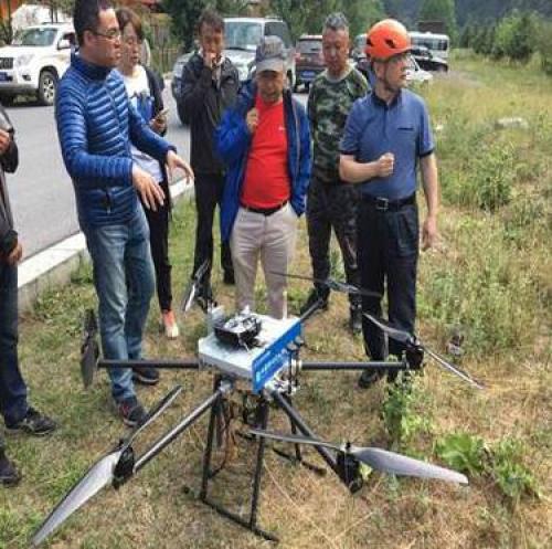 中国移动系留式无人机高空基站首次应用地震应急救灾