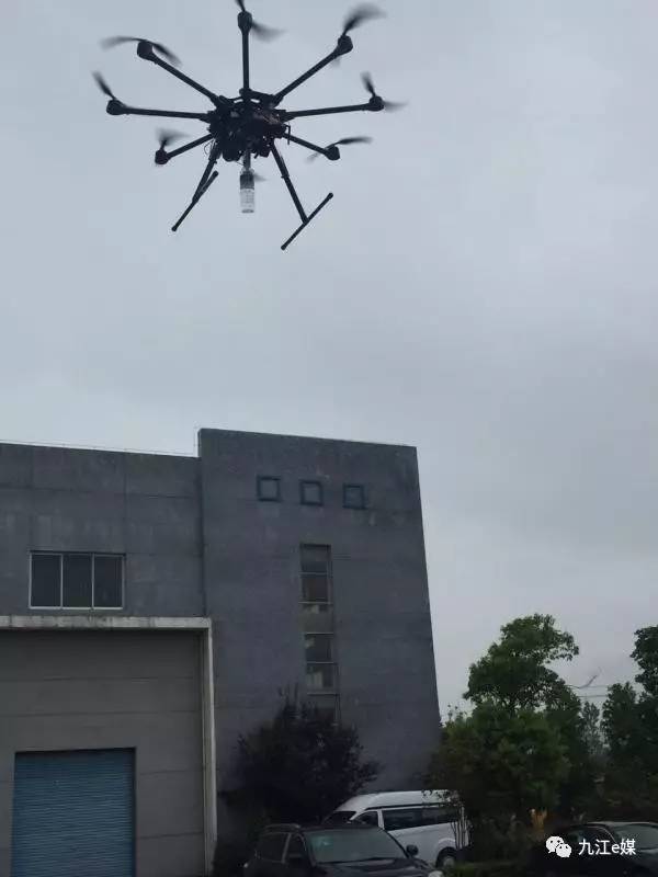 九江这家企业自主研发第一代无人机成功实现首飞