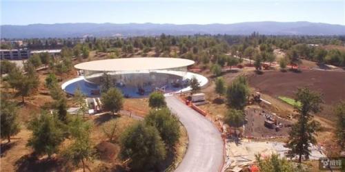 最新无人机视频：重点展示Apple Park乔布斯剧院
