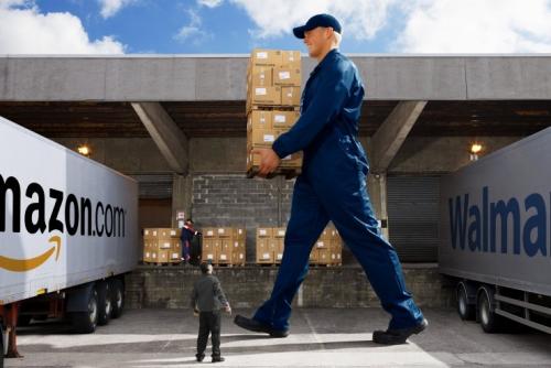 为了与亚马逊竞争，沃尔玛打造终极物流武器——无人机航母