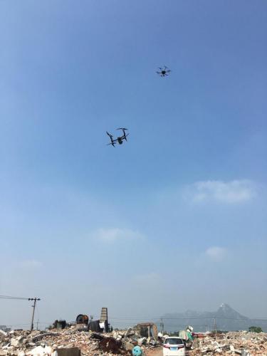 无人机竟然还能这样用 浙江用黑科技向国土违法“亮剑”