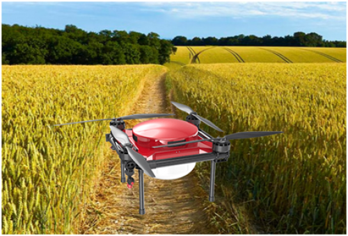 看深圳华创航空植保喷药无人机是如何解放农民的双手